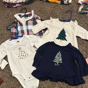 Festive Baby Shirts and Vest Set